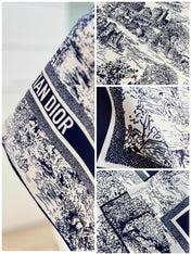 DIOR 26S SCARF 90CM IN SILK 198370