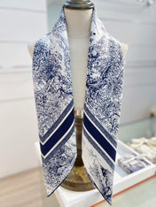 DIOR 26S SCARF 90CM IN SILK 198370