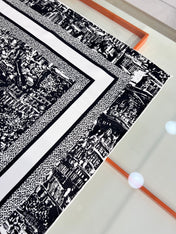 DIOR 26S SCARF 90CM IN SILK 198372