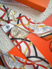 HERMES 26S SCARF 86 IN SILK 309614