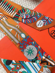 HERMES 26S SCARF 86 IN SILK 309629