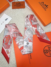 HERMES 26S SCARF 90 IN SILK 309653