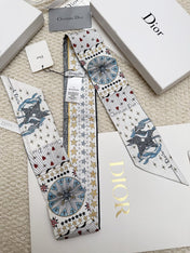 DIOR 26S SCARF 86CM IN SILK 311738