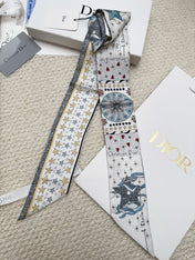 DIOR 26S SCARF 86CM IN SILK 311738