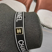 CHANEL 26S BOATER STRAW HAT 337950