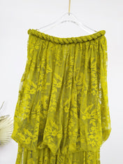 ZIMMERMANN 26S OFF-SHOULDER LACE MAXI DRESS 321