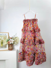 ZIMMERMANN 26S RUFFLED TIERED MAXI DRESS 301