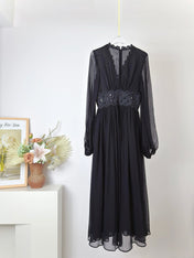 ZIMMERMANN 26S V-NECK MAXI DRESS 300