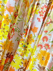 ZIMMERMANN 26S DRAWSTRING FLORAL MIDI DRESS 284