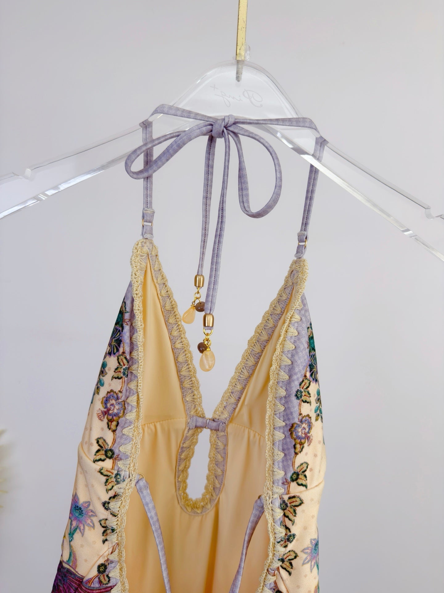 ZIMMERMANN 26S HALTER ONE-PIECE SWIMSUIT 283