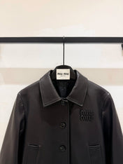 MIUMIU LEATHER JACKET STYLE 843