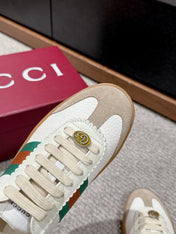 GG & ADIDAS SNEAKER WHITE CALFSKIN
