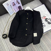 MONCLER 25S REVERSIBLE KNIT JACKET WITH A ROUND NECK 190