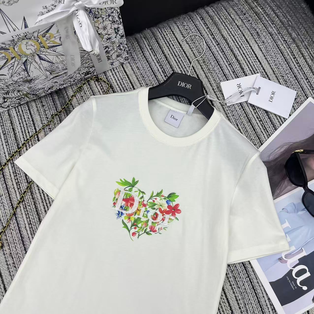 DIOR 26S SHORT-SLEEVE CREW NECK T-SHIRT 939