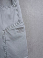 CELINE 26S DENIM MINI SKIRT 357
