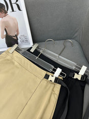 DIO SIDE ZIP SKIRT25S IN COTTON 266675