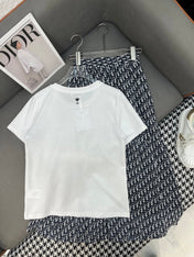 DIOR T-SHIRT AND SKIRT SET 269021