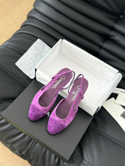 CLASSIC SLINGBACK VIOLET PURPLE SUEDE