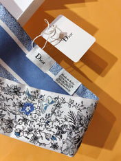 DIOR 26S SCARF 105CM IN SILK 311652