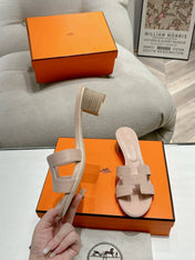 0ASIS SANDAL PASTEL PINK CALFSKIN CLASSIC