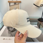 MIUMIU BASEBALL CAP STYLE 22