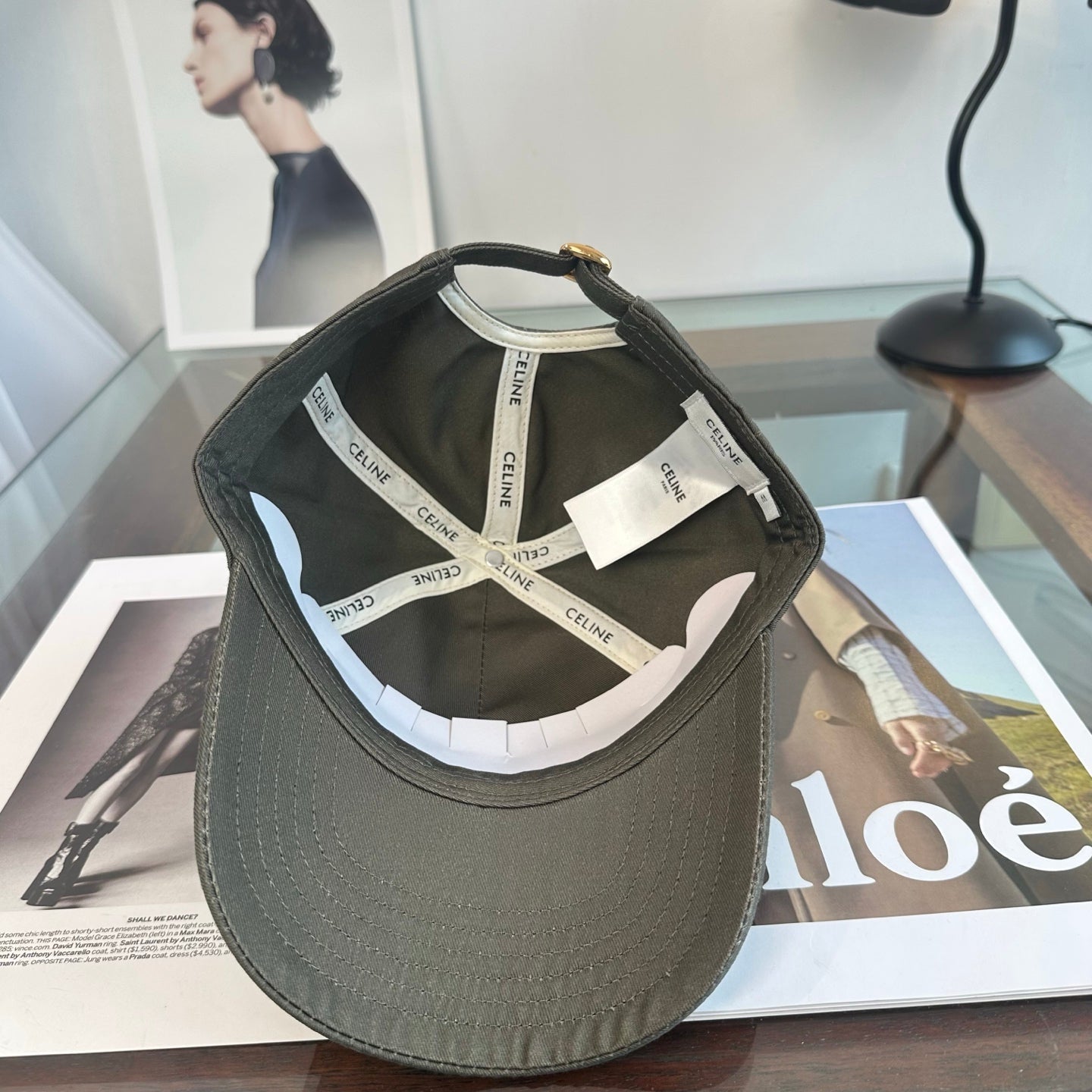 CELINE 26S BASEBALL CAP STYLE 154