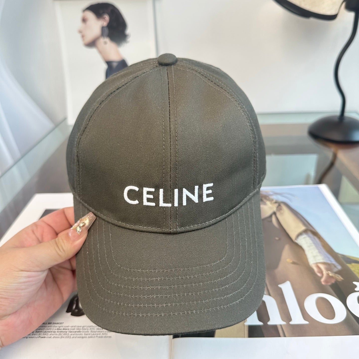 CELINE 26S BASEBALL CAP STYLE 154