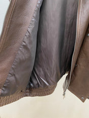 YSL 25S LEATHER JACKET STYLE 165