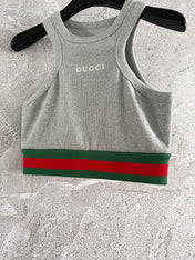 GUCCI CROPPED SLEEVELESS TOP STYLE 129