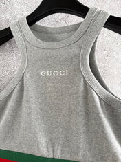 GUCCI CROPPED SLEEVELESS TOP STYLE 129