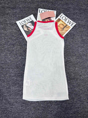 MIUMIU SLEEVELESS KNIT DRESS STYLE 633