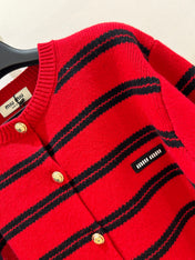 MIUMIU 26S CREWNECK KNIT CARDIGAN 1315