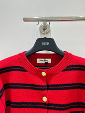 MIUMIU 26S CREWNECK KNIT CARDIGAN 1315