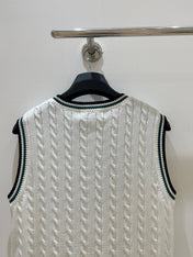 DIOR 25S KNITTED VEST STYLE 145