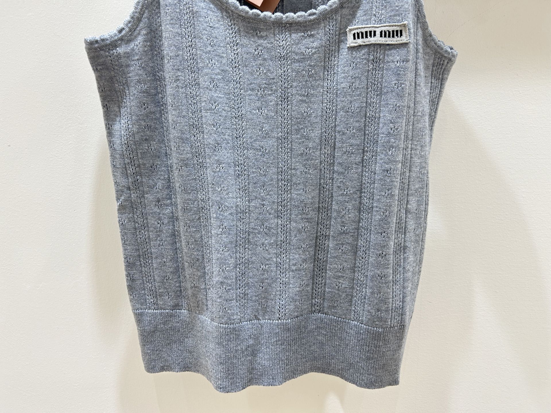 MIUMIU 26S KNIT TANK TOP 1332