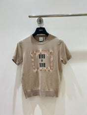 DIOR 26S SHORT-SLEEVED SWEATER 1234