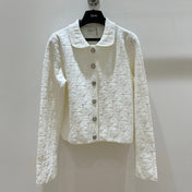 DIOR 26S OBLIQUE JACQUARD KNIT JACKET 1325
