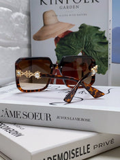 CHANEL 26S OVERSIZED SQUARE SHAPE IN ACETATE 399832