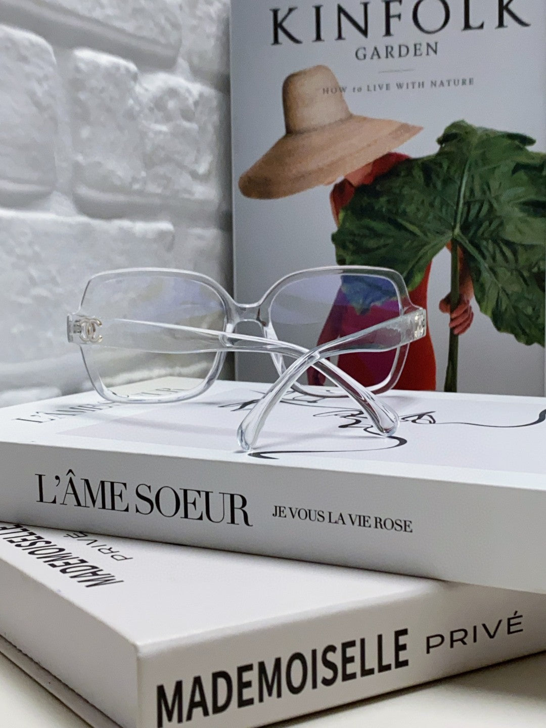 CHANEL 26S RECTANGULAR FRAMES IN ACETATE 399847