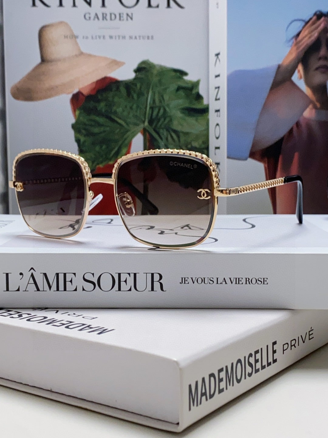 CHANEL 26S RECTANGULAR FRAMES IN ACETATE 399852