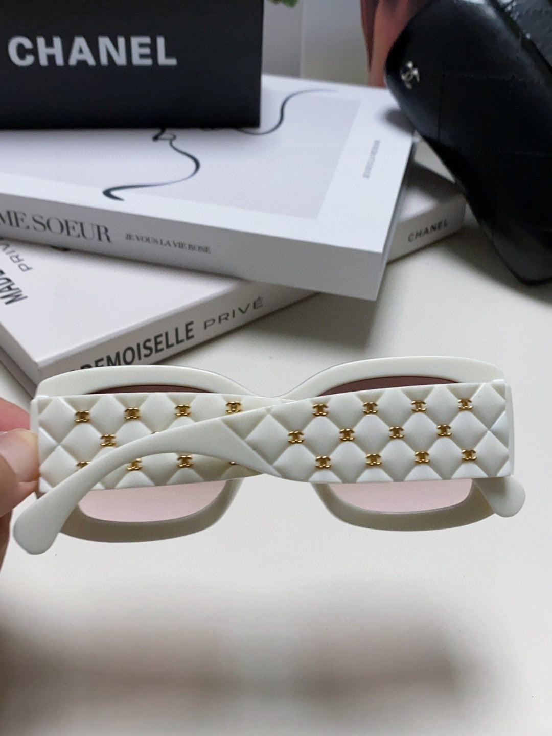 CHANEL 26S RECTANGULAR FRAMES IN ACETATE 399854