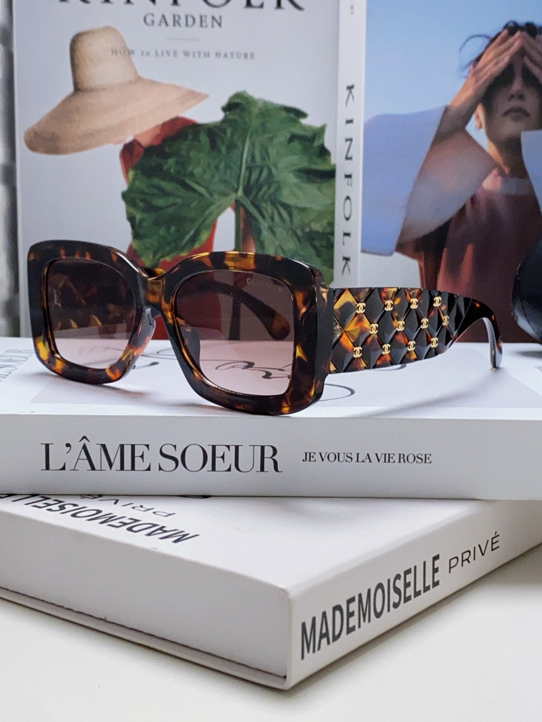 CHANEL 26S RECTANGULAR FRAMES IN ACETATE 399855