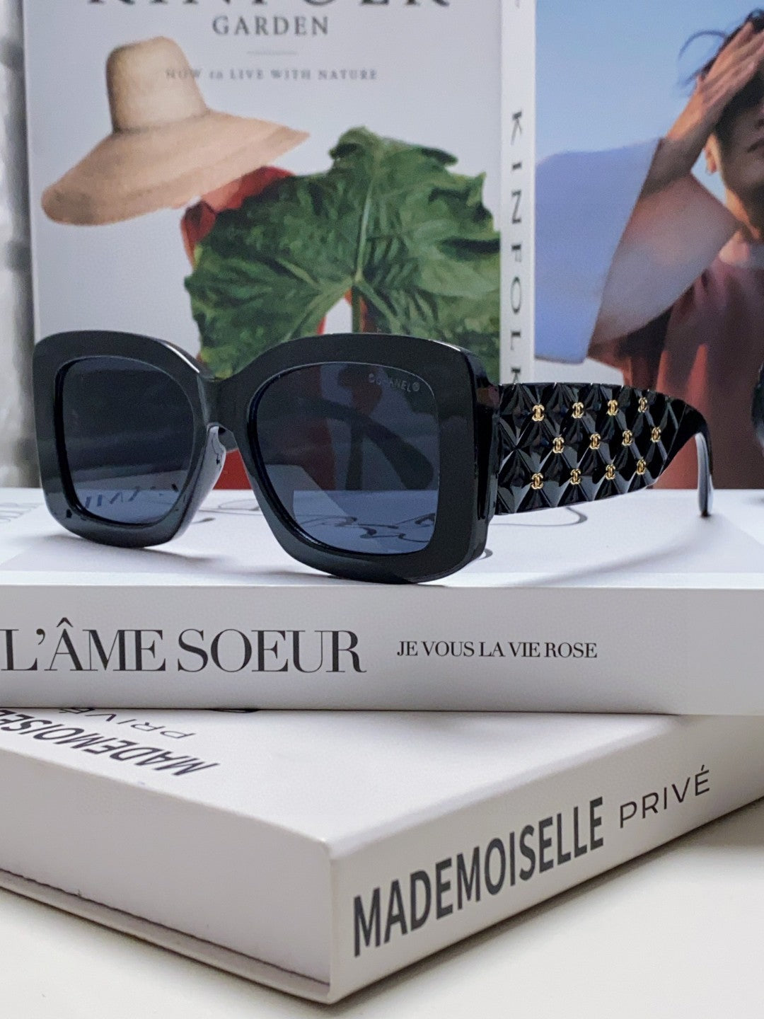 CHANEL 26S RECTANGULAR FRAMES IN ACETATE 399856