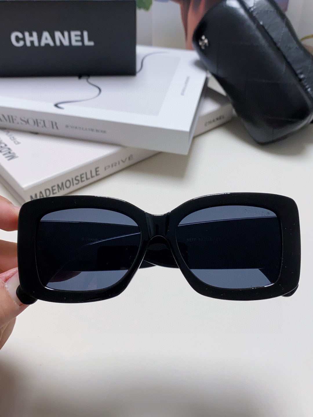 CHANEL 26S RECTANGULAR FRAMES IN ACETATE 399856
