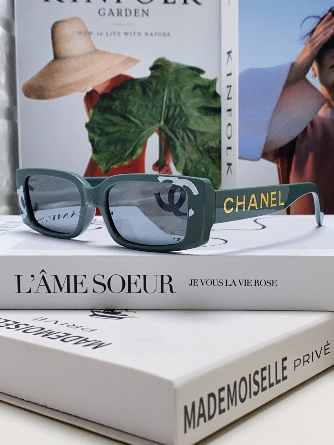 CHANEL 26S RECTANGULAR FRAMES IN ACETATE 399857