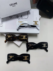 TRIOMPHE SUNGLASSES 548602 IN BLACK ACETATE