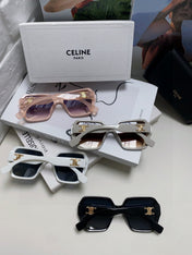 TRIOMPHE SUNGLASSES 552770 IN LIGHT GREY ACETATE