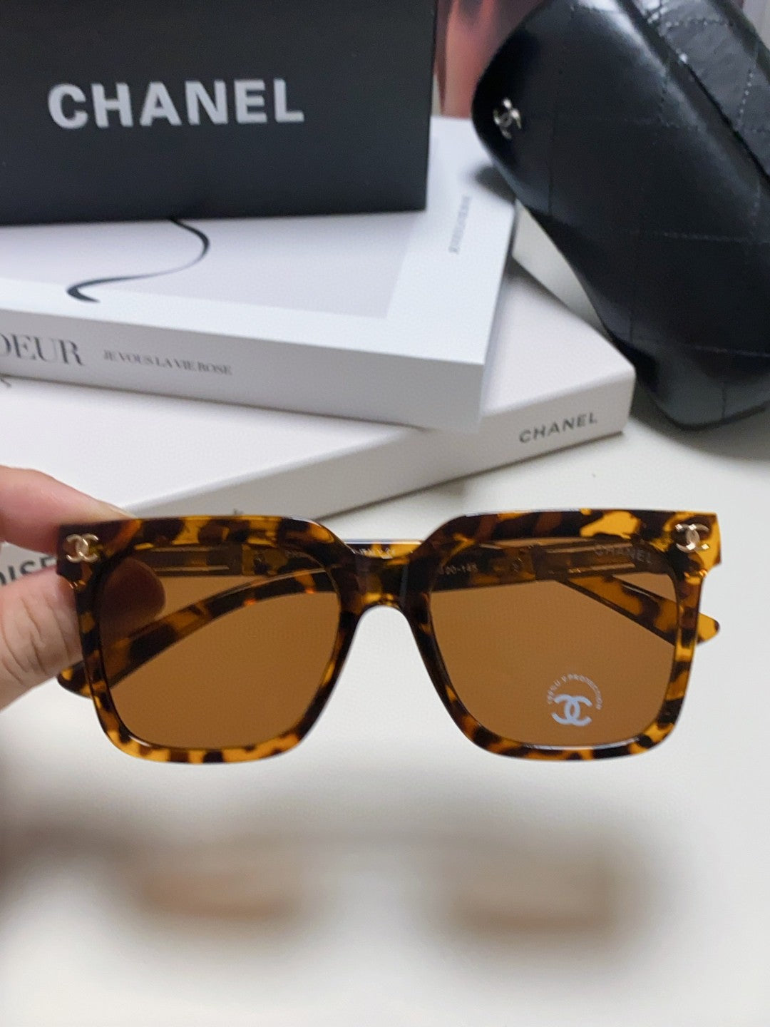CHANEL 26S  ROUNDED SQUARE FRAME IN ACETATE 404624