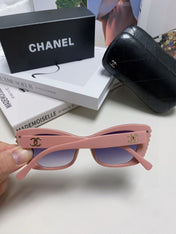 CHANEL 26S SHARP CAT EYE FRAME IN PINK ACETATE 404639
