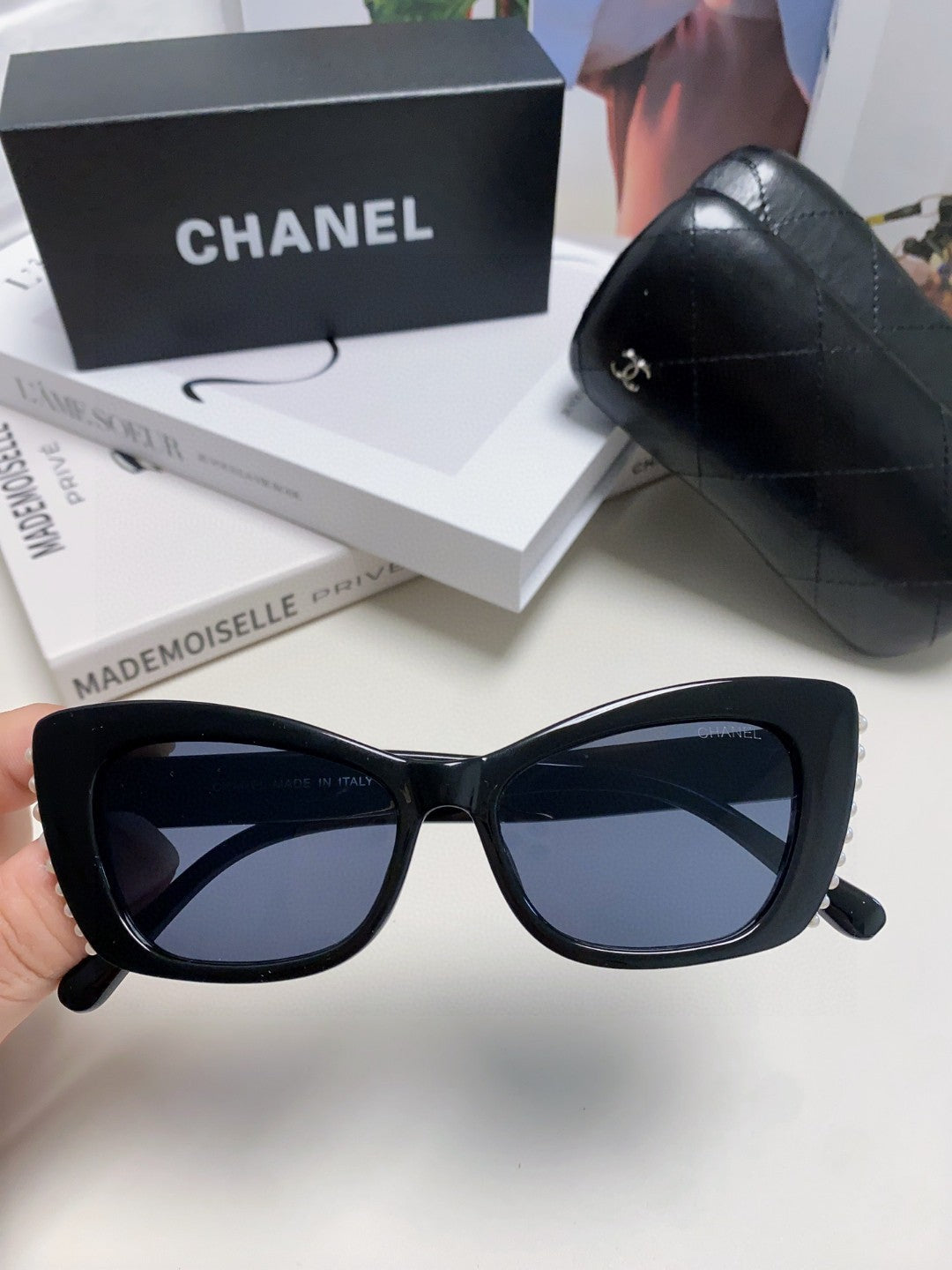 CHANEL 26S SHARP CAT EYE FRAME IN ACETATE 404642